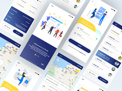 Taxi app design