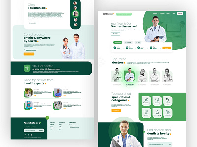 Doctors directory website mock-up 2021 design doctor directory website dribbble dubaidesigner flatdesign latest trends typography ui ui design uidesign ux website design
