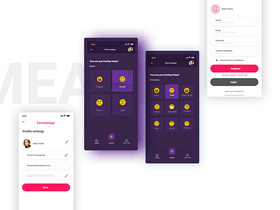 App Design android app application design dribbble flat design ios mobile app mobile app design mobile application typography ui uidesign ux