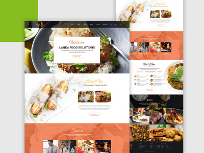 Food website branding dribbble dubaidesigner food website latestdesign typography ui design ux website design website designer website development