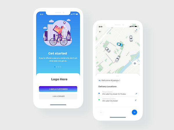 Delivery Mockup designs, themes, templates and downloadable graphic ...