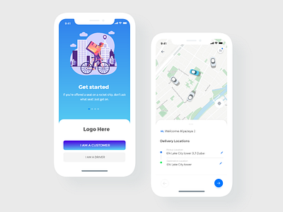 Delivery App Design