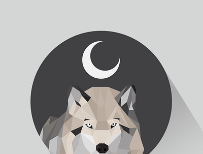 The north knows only one king whose name is Stark gameofthrones illustration vector wolf