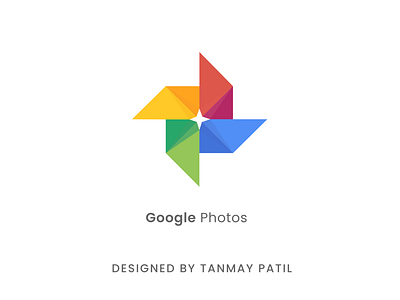 Google photos logo Design