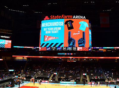 Atlanta Dream: 2019 Campaign arena graphics atlanta dream branding branding agency branding design design sports design wnba