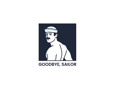 Goodbye, Sailor character cute design gay graphic design illustration logo man sailor vector