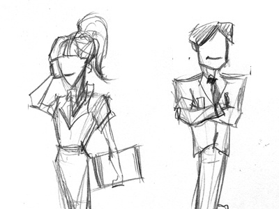 Sketches for a motion animation client motion sketch vector video