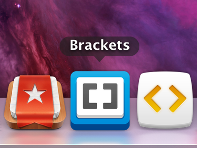 Square-er Brackets Icon brackets code editor icon web
