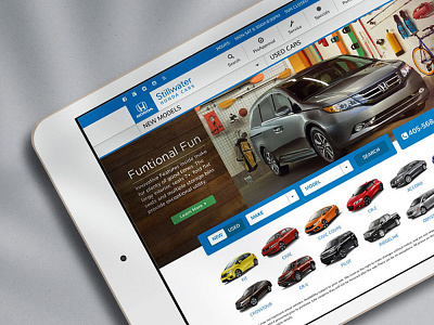 Car Dealership User Interface graphic design ui ux