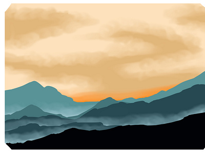 Simple Landscape illustration