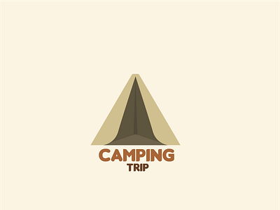 Camping Logo design illustration logo