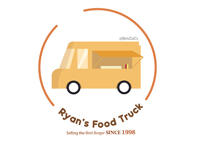 Food Truck Logo Sample