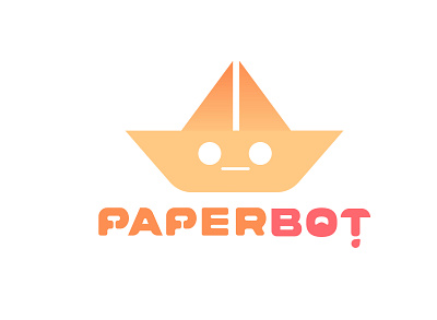 Paper Bot art color design illustration logo