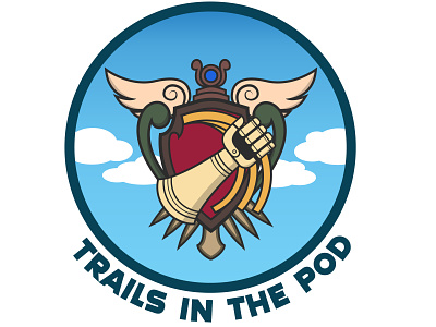 Trail in the pod Logo