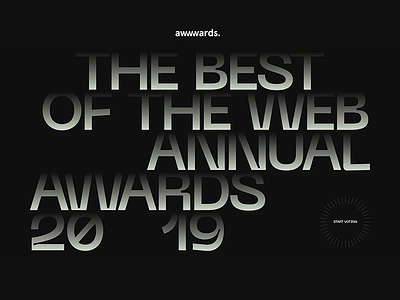 Awwwards Studio Of The Year Nomination animation awwwards design digital nomination nominee studio ui ux web design website