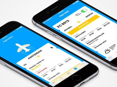 ISG Flight Detail airport android app flight ios iphone isg mobile plane sabiha ticket