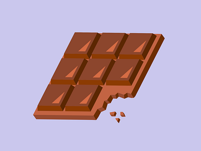 Chocolate chocolate illustration sweets vector