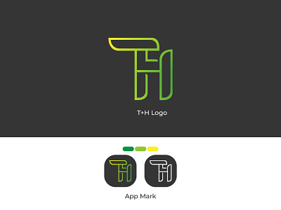 T+H Logo Design agency blog branding business colorful company corporate creative identity illustraion letter letter logo logo logo branding logo design logo mark modern modern logo th logo
