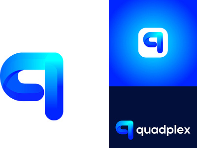 Q Letter Modern Logo Design