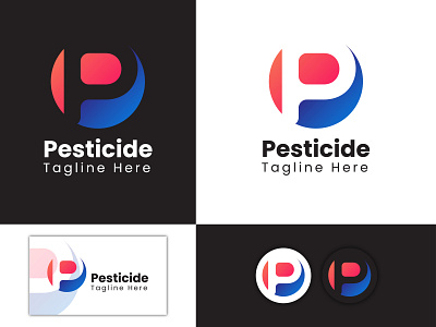 P Letter Modern Logo Design