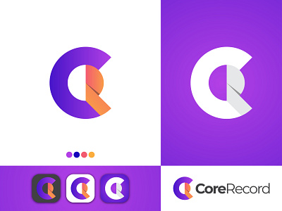 CR Modern Logo design