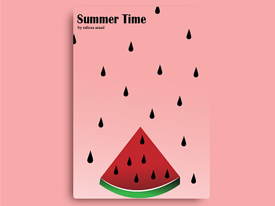 Summer time! illustrator graphic designer