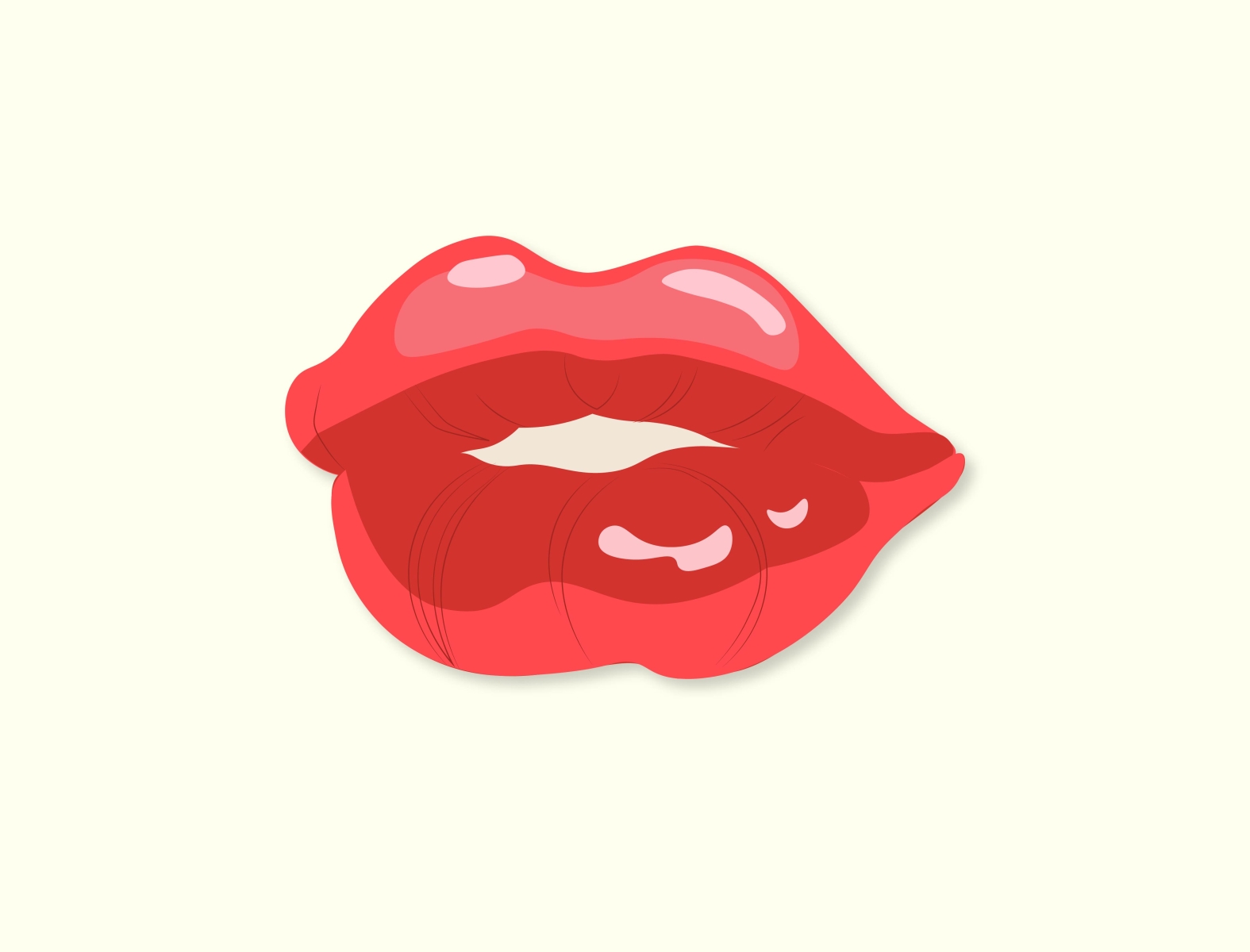 Cherry Lips by Snigdha Verma on Dribbble