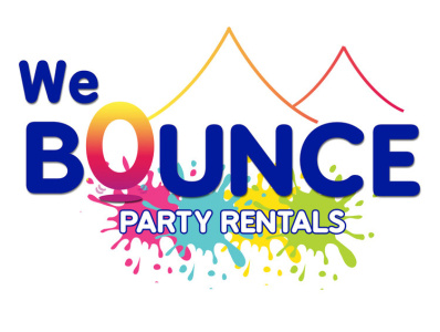 We BOUNCE Logo Design branding colorful fun design graphic design logo logodesign photoshop webounce