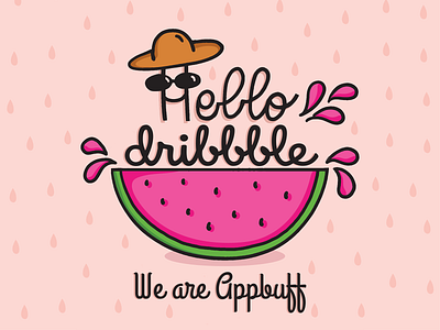 Hello dribbble! We are Appbuff! app branding design flat illustration logo ui ux web website