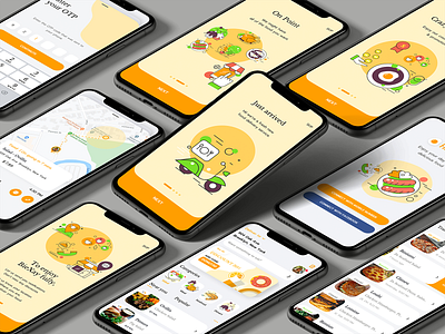 Frenzy - On Demand Food Delivery App Design