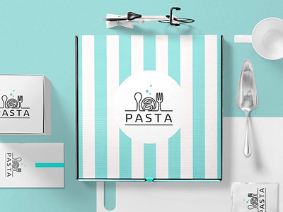 PASTA BRANDING branding clean design design editing grahic design graphics illustration logo restaurant logo vector visual design