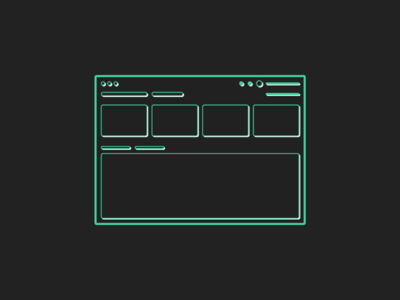 Desktop App - Wireframe app design account notifications profile achievements fatigue software windows macos desktop illustration product design ui ux design white black green wireframe app