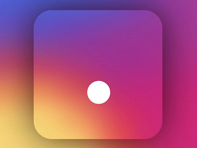 Hello Instagram after effects animation design flat instagram logo logo animation minimal modern