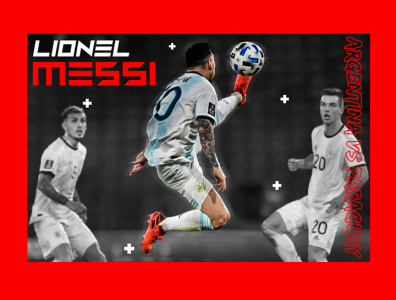 Lionel Messi Jump adidas argentina design fcb fifa messi paraguay