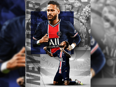 Neymar Jr. adidas bangladesh branding brasil design fcb fifa football jr neymar nike poster psg santos
