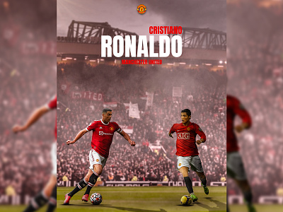 Cristiano Ronaldo epl football graphic design manchesterunited ronaldo
