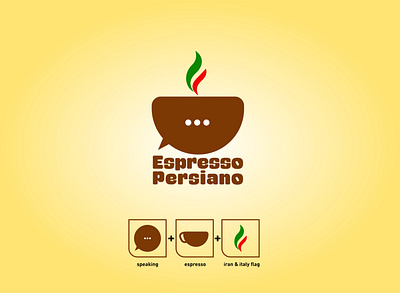 Espresso Persiano iran italy logo