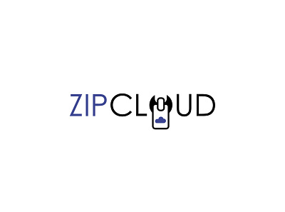 [Day 14] ZipCloud logo cloud dailylogochallenge dailylogodesign design icon illustration logo vector zipcloud