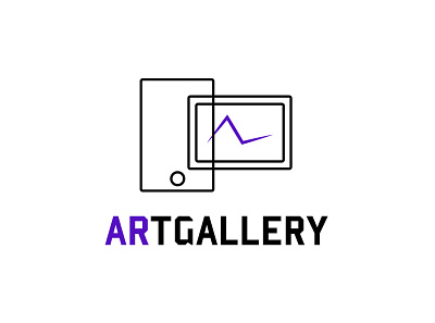 ARgallery app appdesign art augmented reality design gallery icon