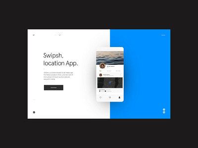 Swipsh - Intro 3d animation animation branding designs illustration minimal transition ui ux website