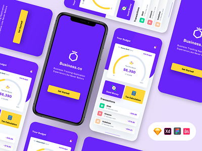 Finance Mobile App Design