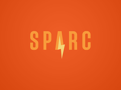 Sparc Memphis bolt clean design logo memphis modern simple spark