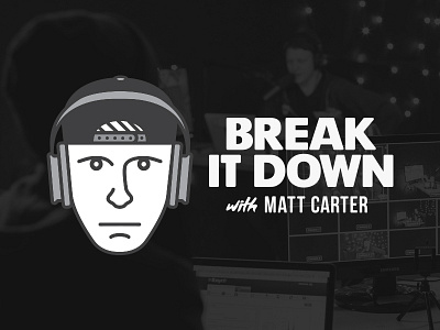 Break it Down, Oh Break it Down... bad christian branding emery icon line logo matt carter podcast type