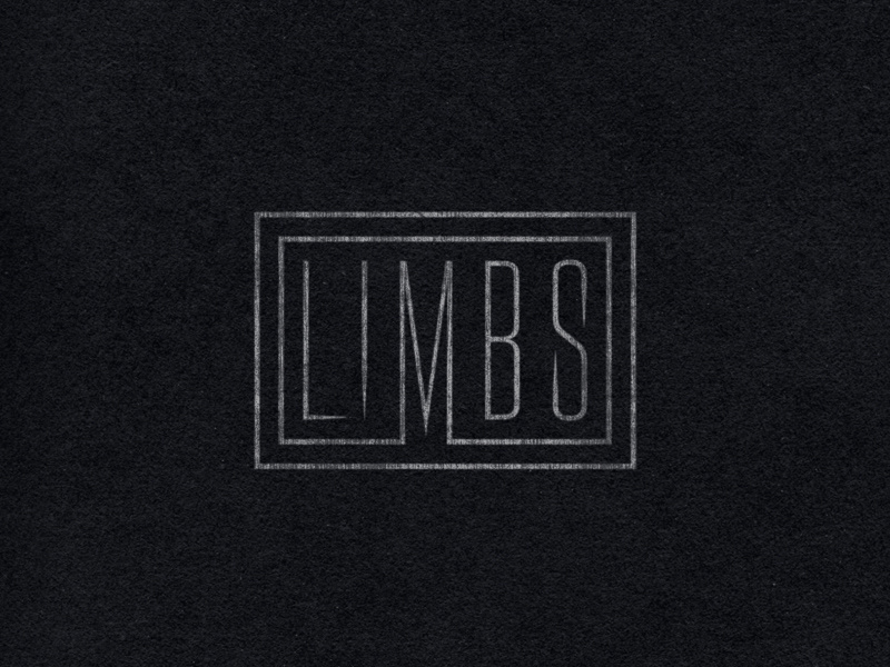 Limbs Type branding art limbs band badge line illustration texture typography