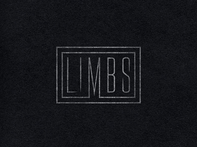 Limbs Type art badge band branding illustration limbs line texture typography