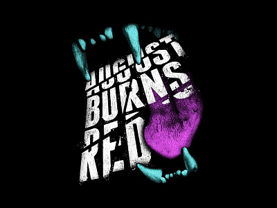 In The Lion's Mouth apparel august burns red band design heavy metal lion merch texture typography