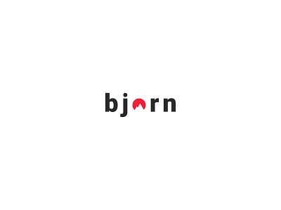 bjorn logo branding design logo