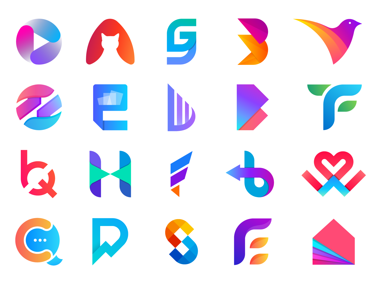 Logo Collection 2020 by Robiul Islam on Dribbble