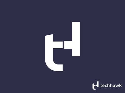 t+h logo design concept