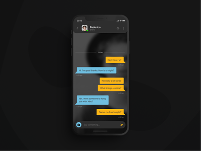 Daily UI #013 - Direct Messaging | Grindr chat redesign concept 013 app chat chatbot chatting daily dailyui dailyuichallenge design direct direct messaging figma grindr lgbt messaging mobile ui ux